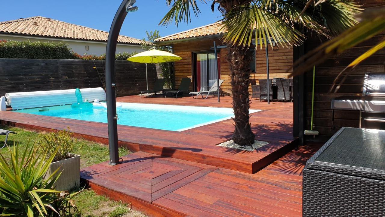 Villa Avec Piscine Chauffee Moliets-et-Maa Exterior foto