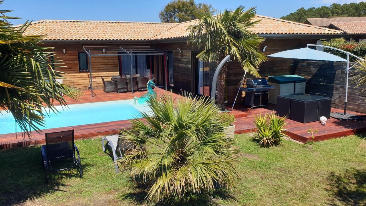 Villa Avec Piscine Chauffee Moliets-et-Maa Exterior foto