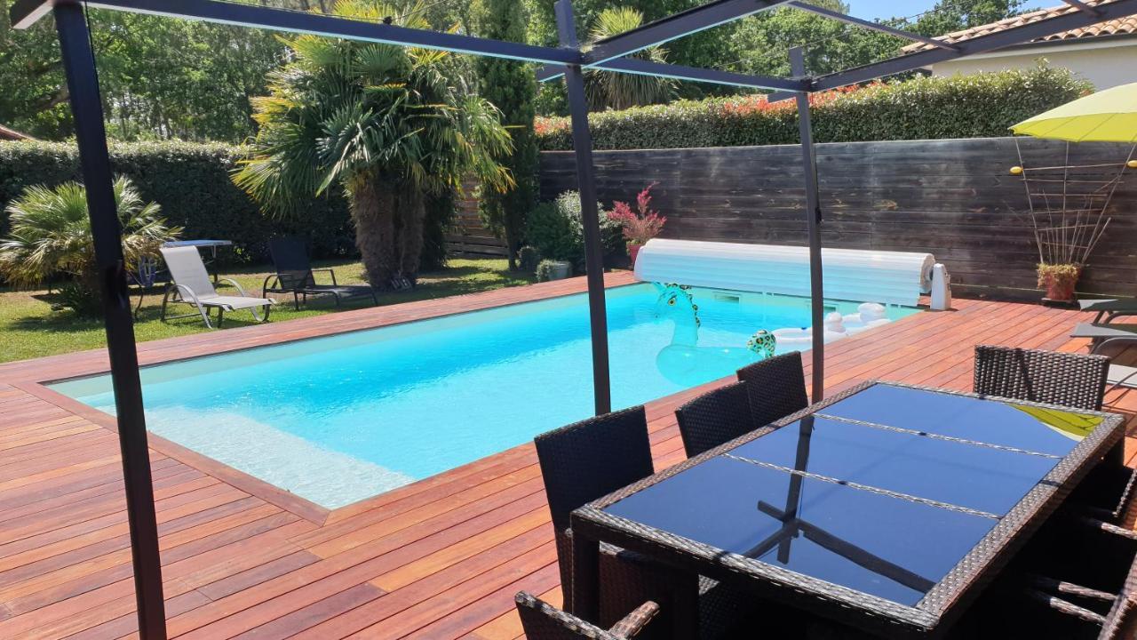 Villa Avec Piscine Chauffee Moliets-et-Maa Exterior foto